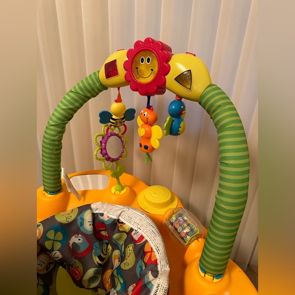 Evenflo Exersaucer World Explorer Triple Fun Saucer Multicolor Baby Activity Cen - Picture 9 of 11